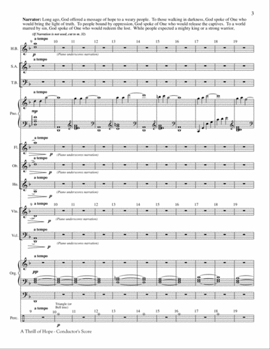 A Thrill of Hope Handbell Choir scores gallery preview page 5