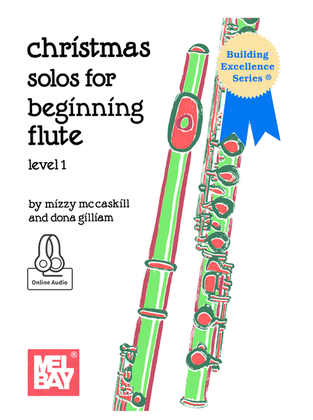 Book cover for Christmas Solos for Beginning Flute
