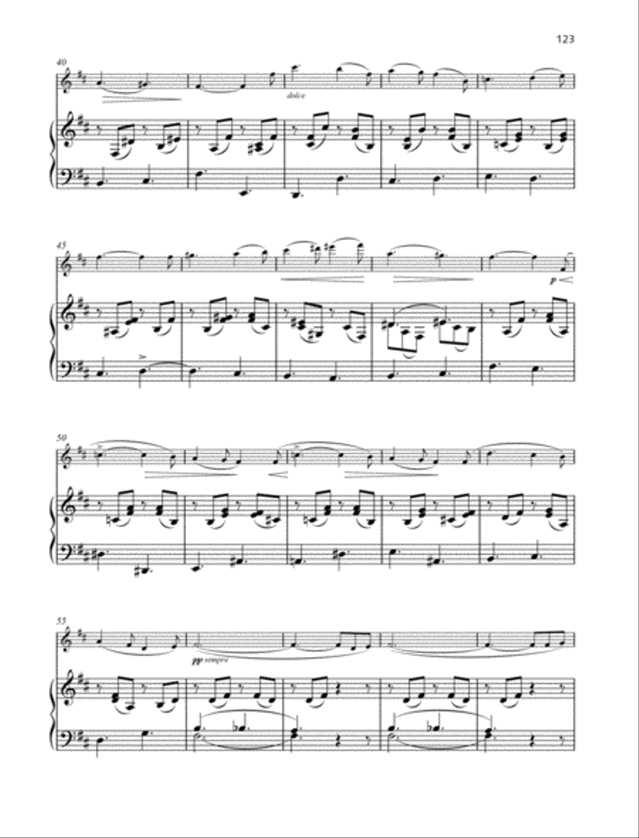 Berceuse D major, Op. 16 Violin Solo scores gallery preview page 3