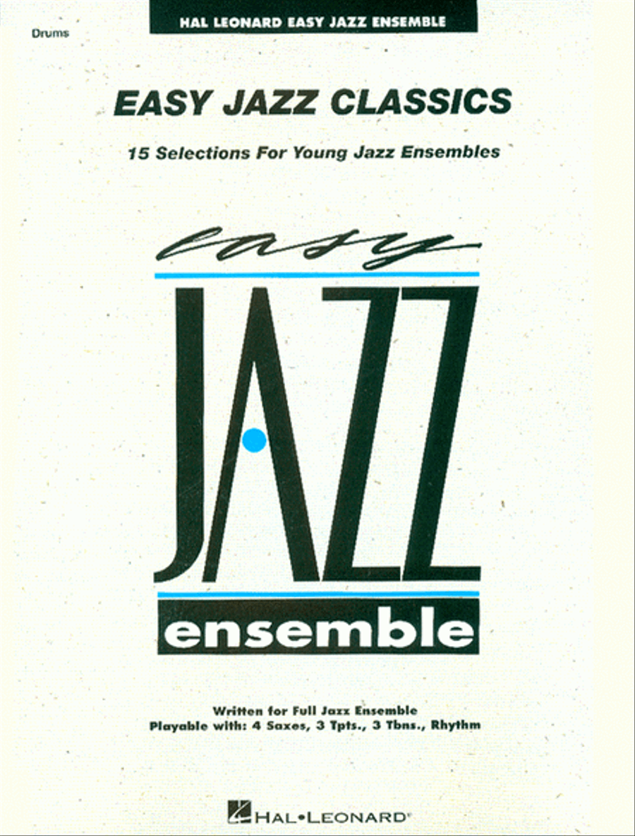 Easy Jazz Classics – Drums Jazz Ensemble scores gallery preview page 1
