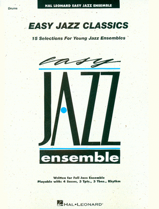 Book cover for Easy Jazz Classics – Drums