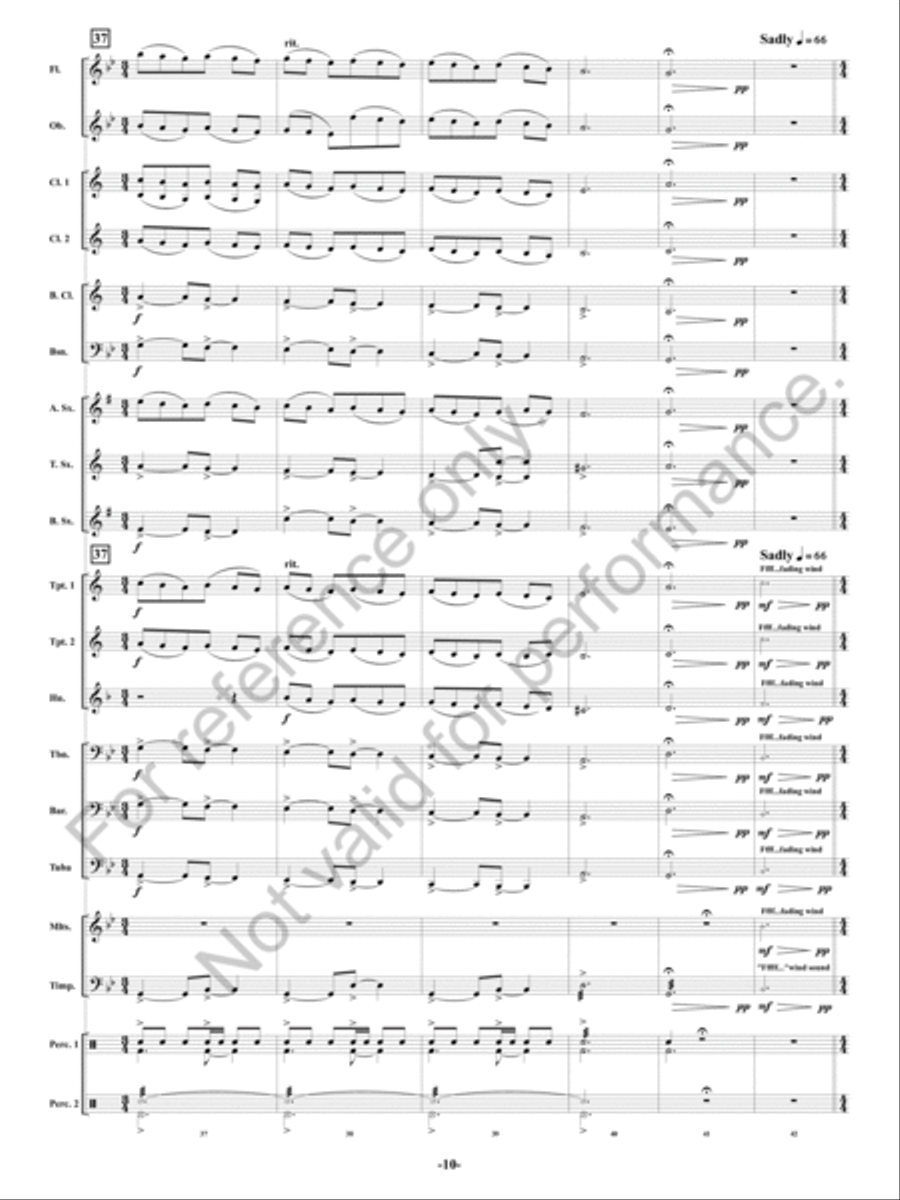 Tornado Alley Tornado Alley Concert Band scores gallery preview page 11