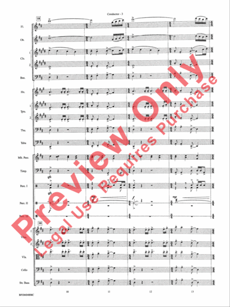 Bellingrath Gardens Full Orchestra scores gallery preview page 6