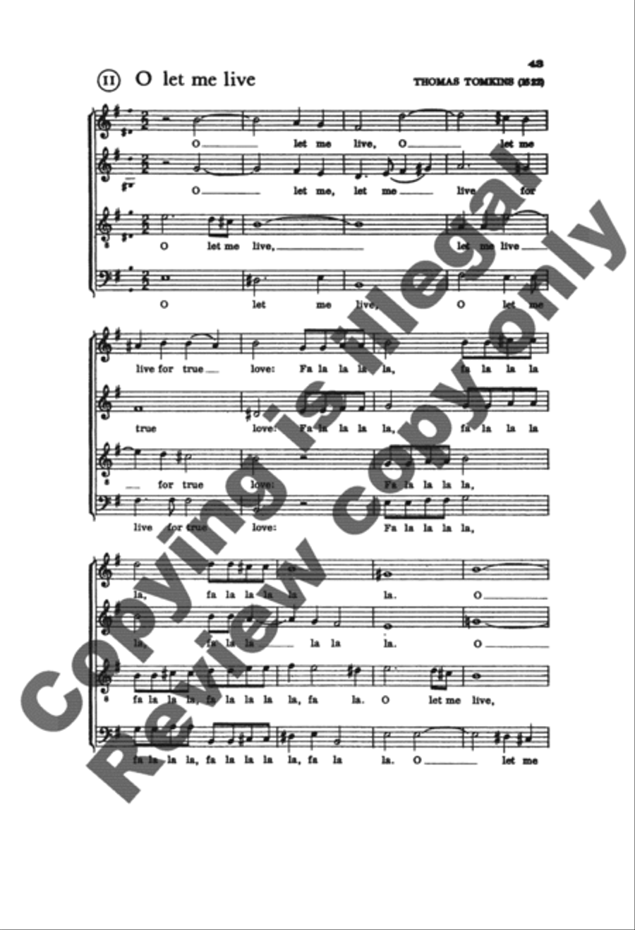 Invitation to Madrigals, Book 5 4-Part scores gallery preview page 13