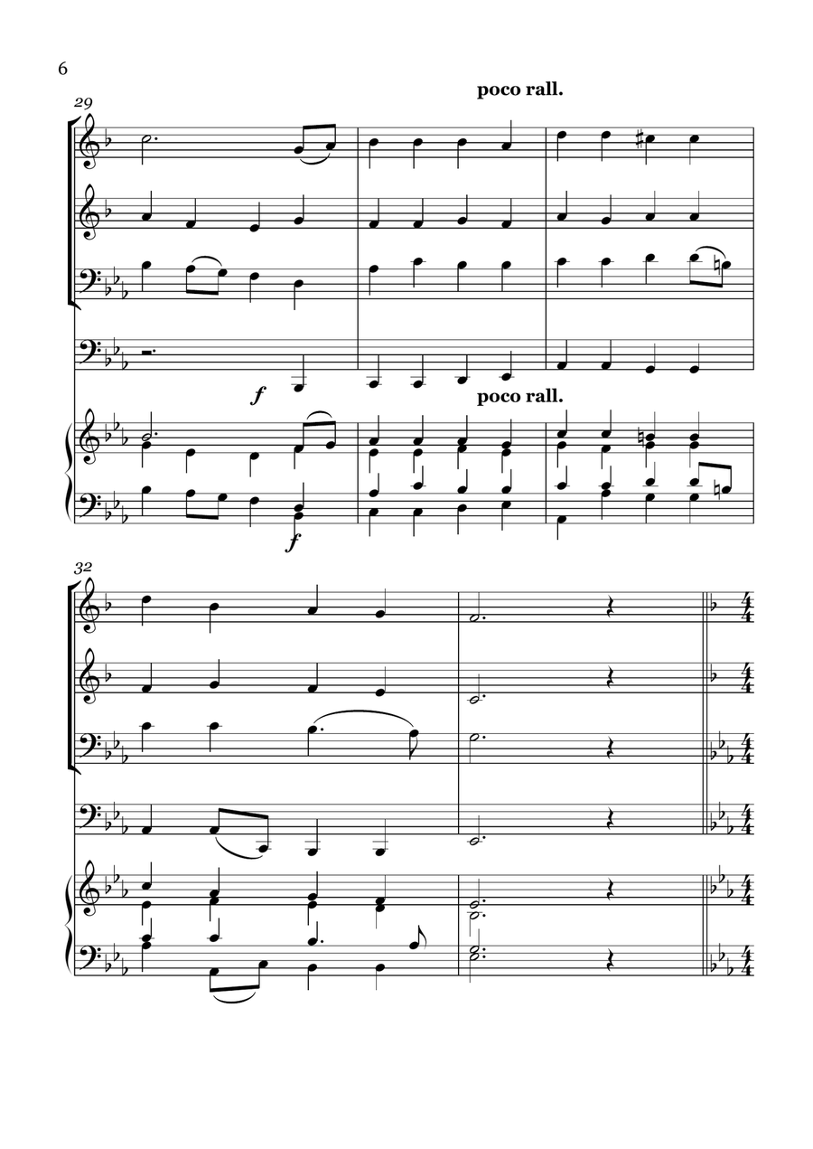 10 Easter Hymns Brass Quartets Brass Quartet scores gallery preview page 6