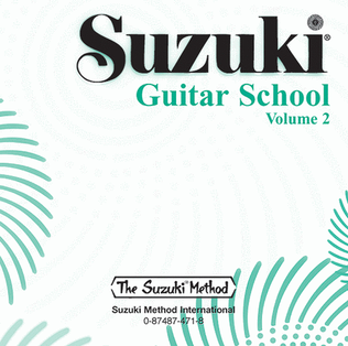 Book cover for Suzuki Guitar School, Volume 2