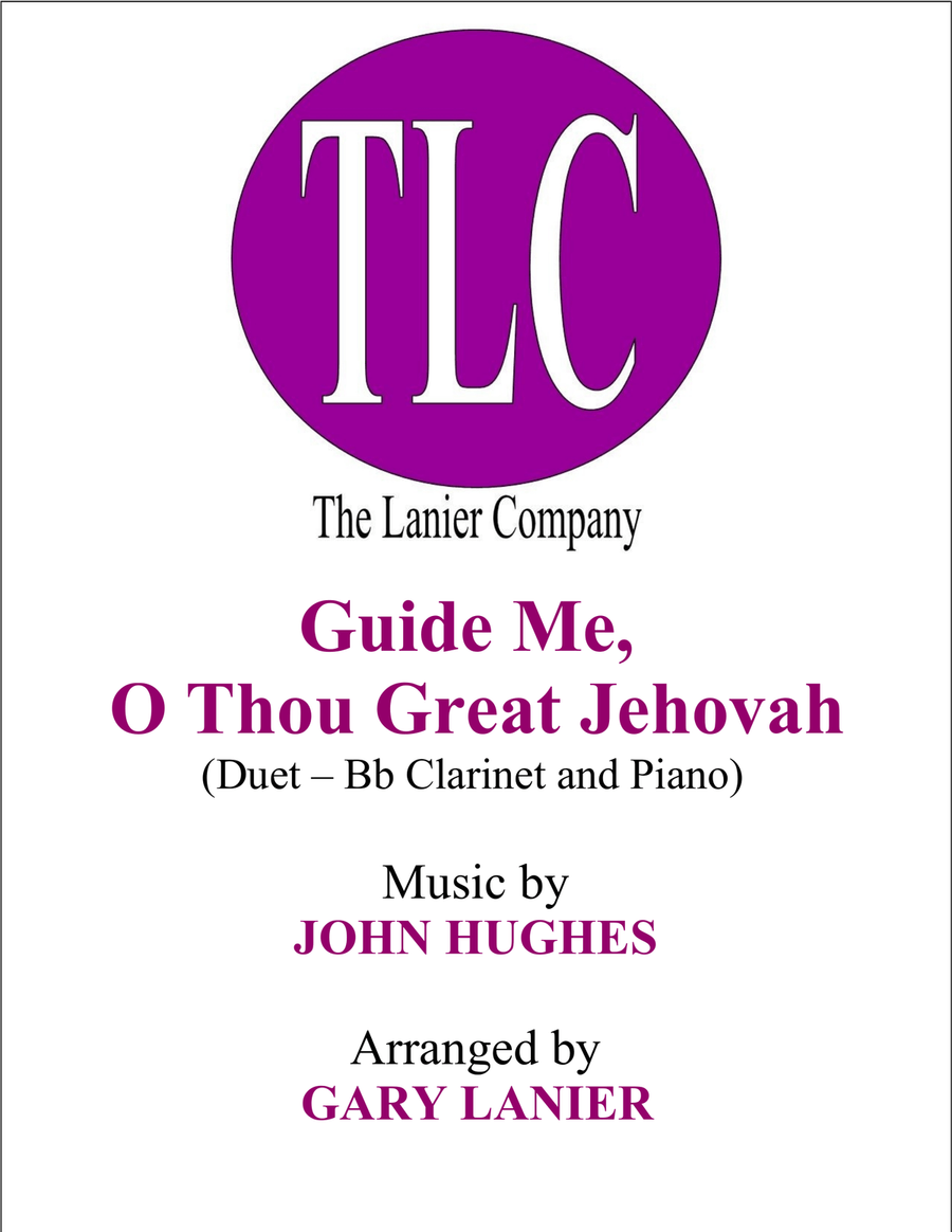GUIDE ME, O THOU GREAT JEHOVAH (Duet – Bb Clarinet and Piano/Score and Parts) Woodwind Duet scores gallery preview page 1