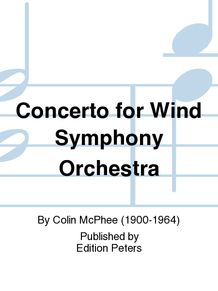 Concerto for Wind Symphony Orchestra