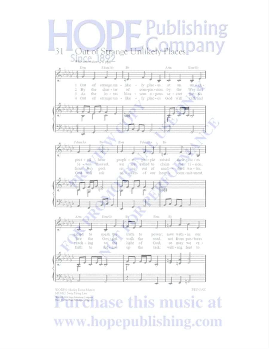 A Place at the Table Choir scores gallery preview page 94