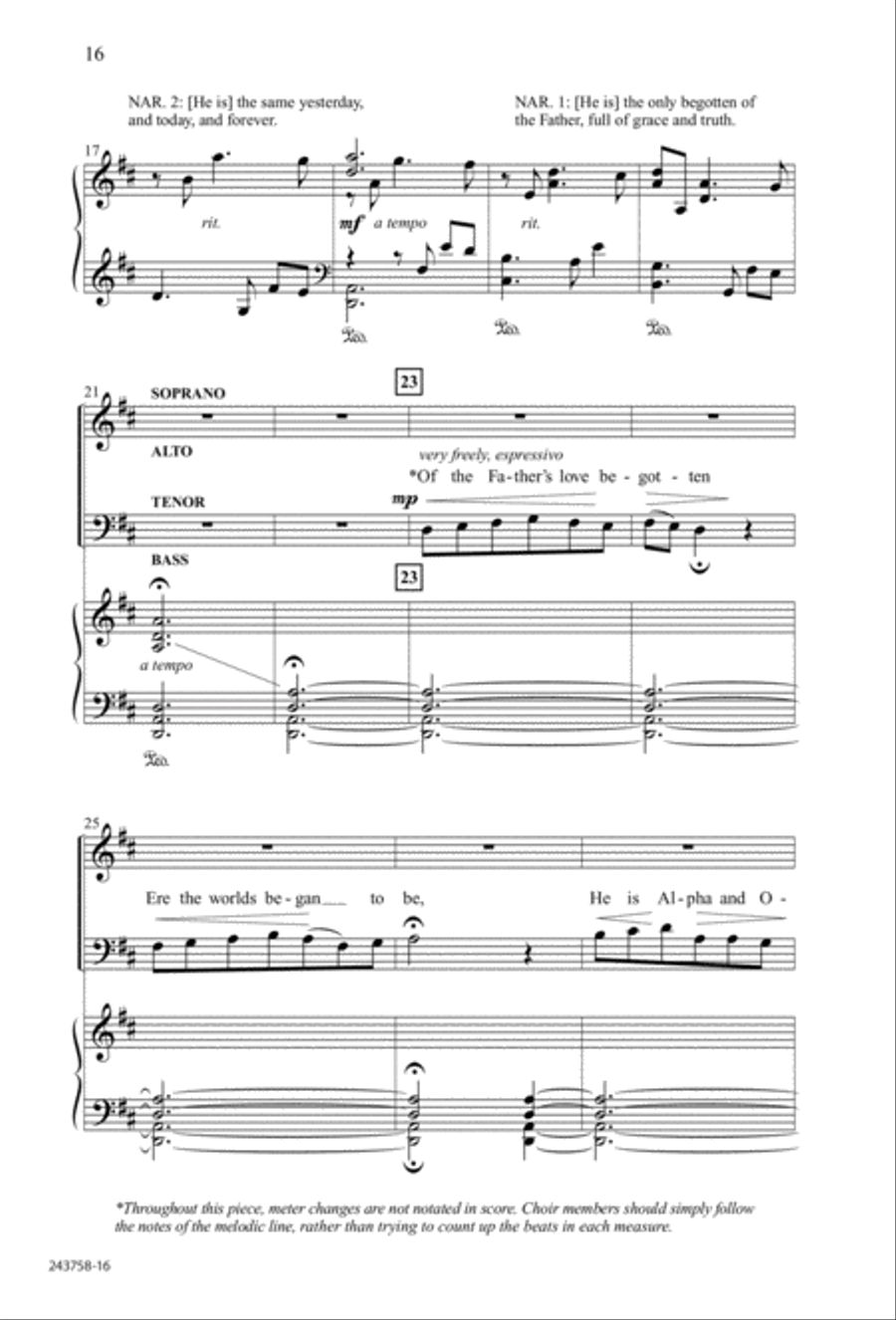 Lord of Glory 4-Part scores gallery preview page 9