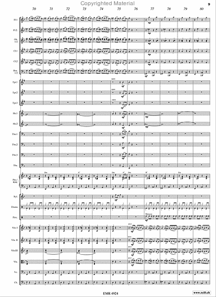 Cabaret Orchestra scores gallery preview page 9