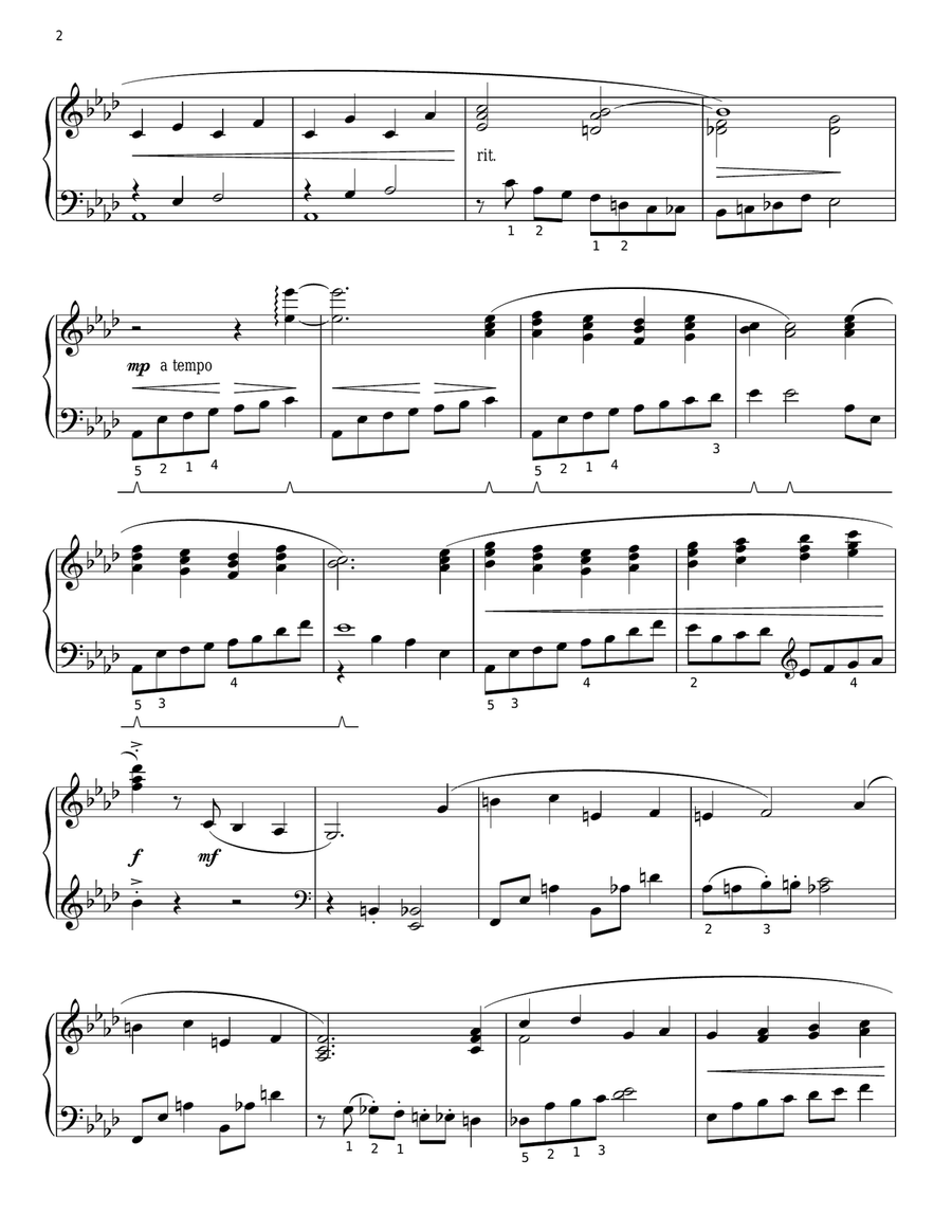 An Ordinary Couple (from The Sound Of Music) (arr. Phillip Keveren) Piano Solo scores gallery preview page 2