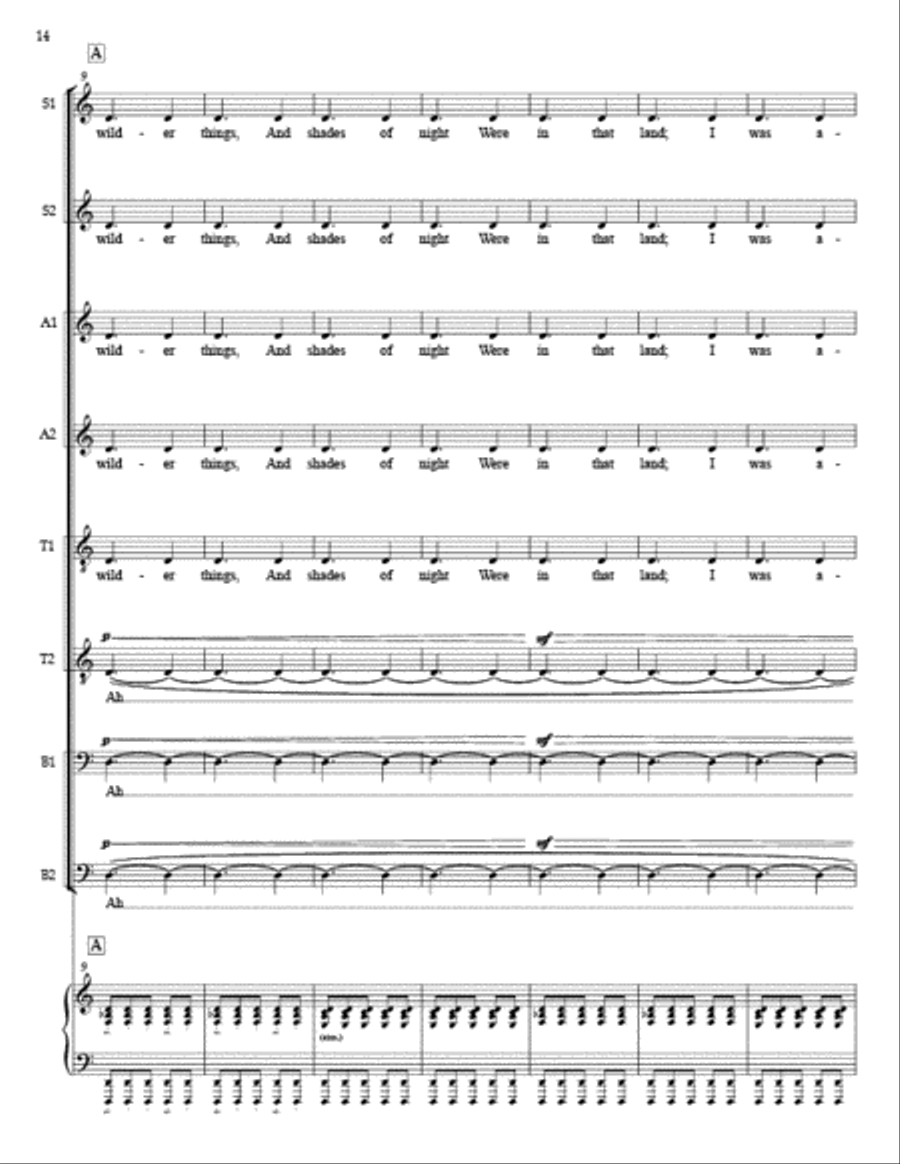 Dreamweaver - Vocal Score Divisi scores gallery preview page 5