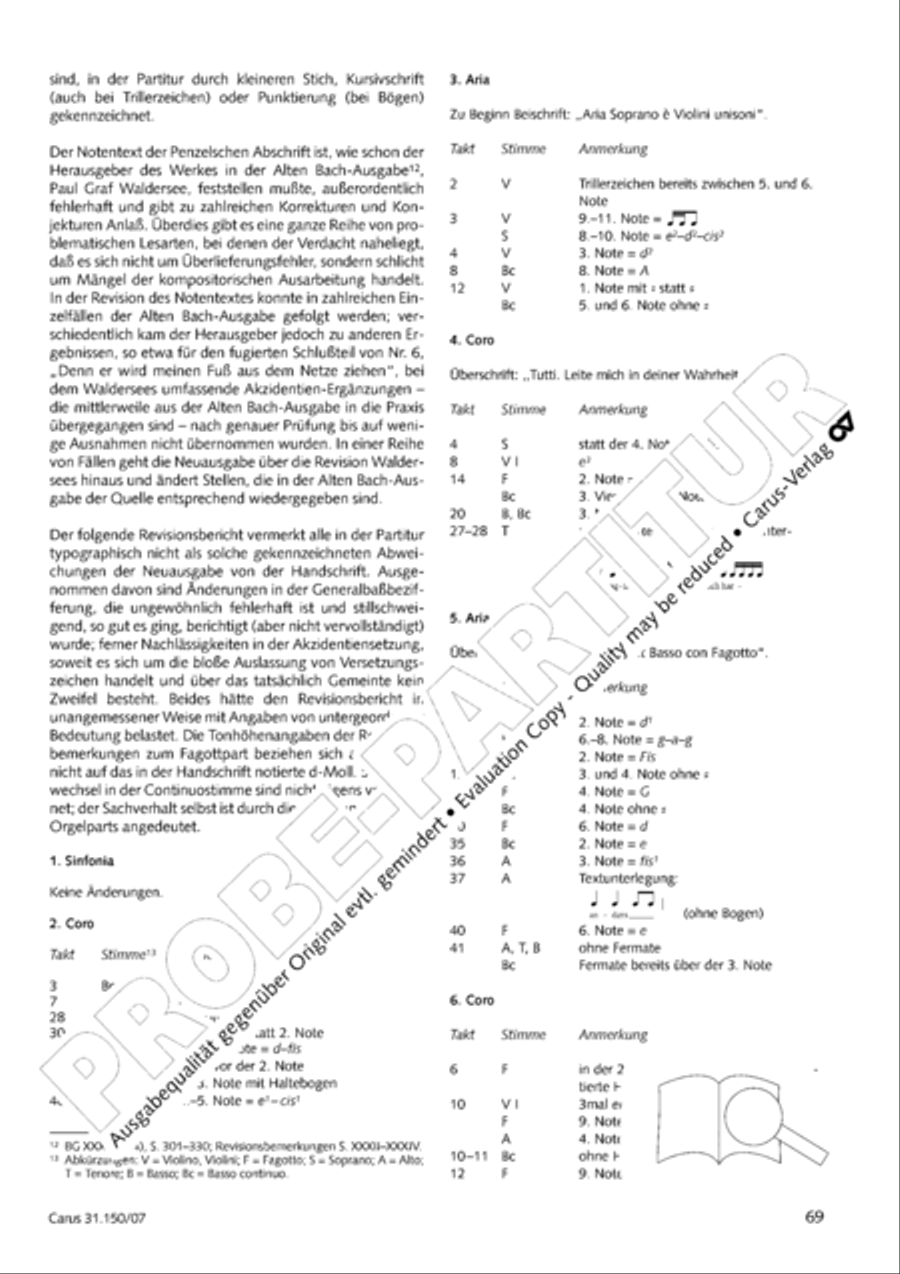 O my Lord, I long for thee (Nach dir, Herr, verlanget mich) 4-Part scores gallery preview page 70