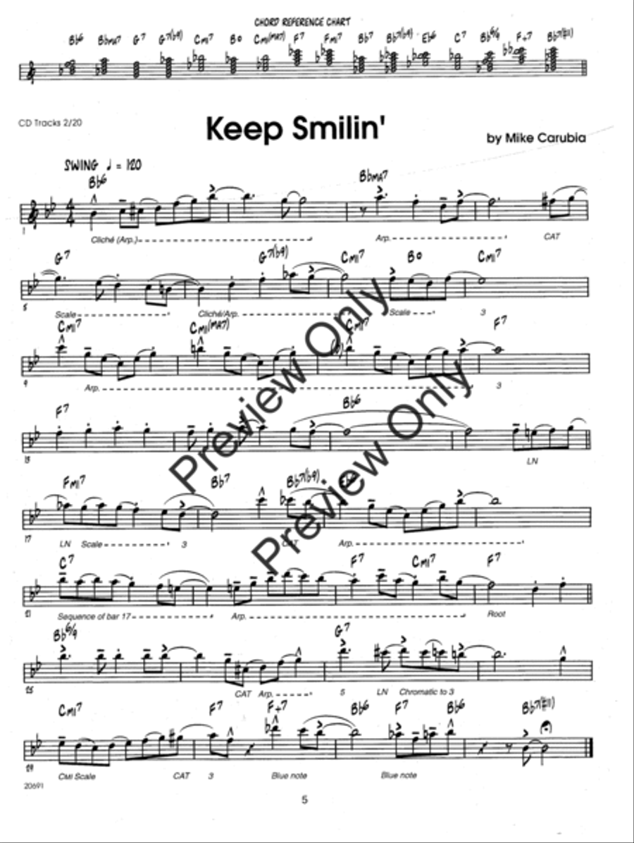 Effective Etudes For Jazz - Flute - Book with MP3 Downloads Jazz Ensemble scores gallery preview page 6
