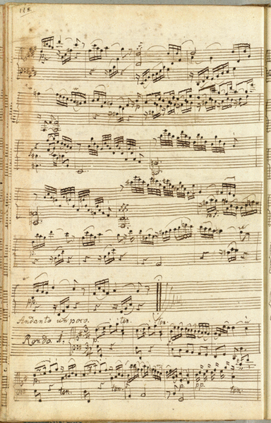 Bach Keyboard Sonata in E minor, H.176