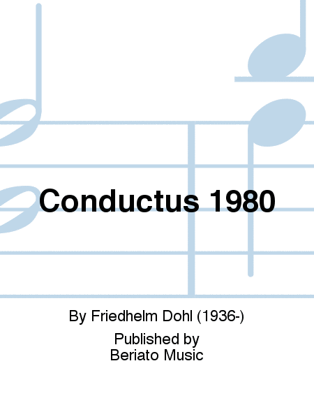Conductus 1980