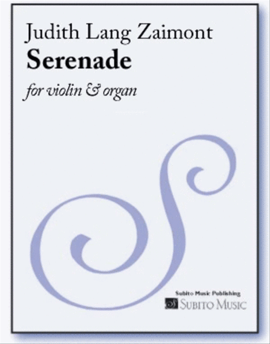 Serenade Violin scores gallery preview page 1