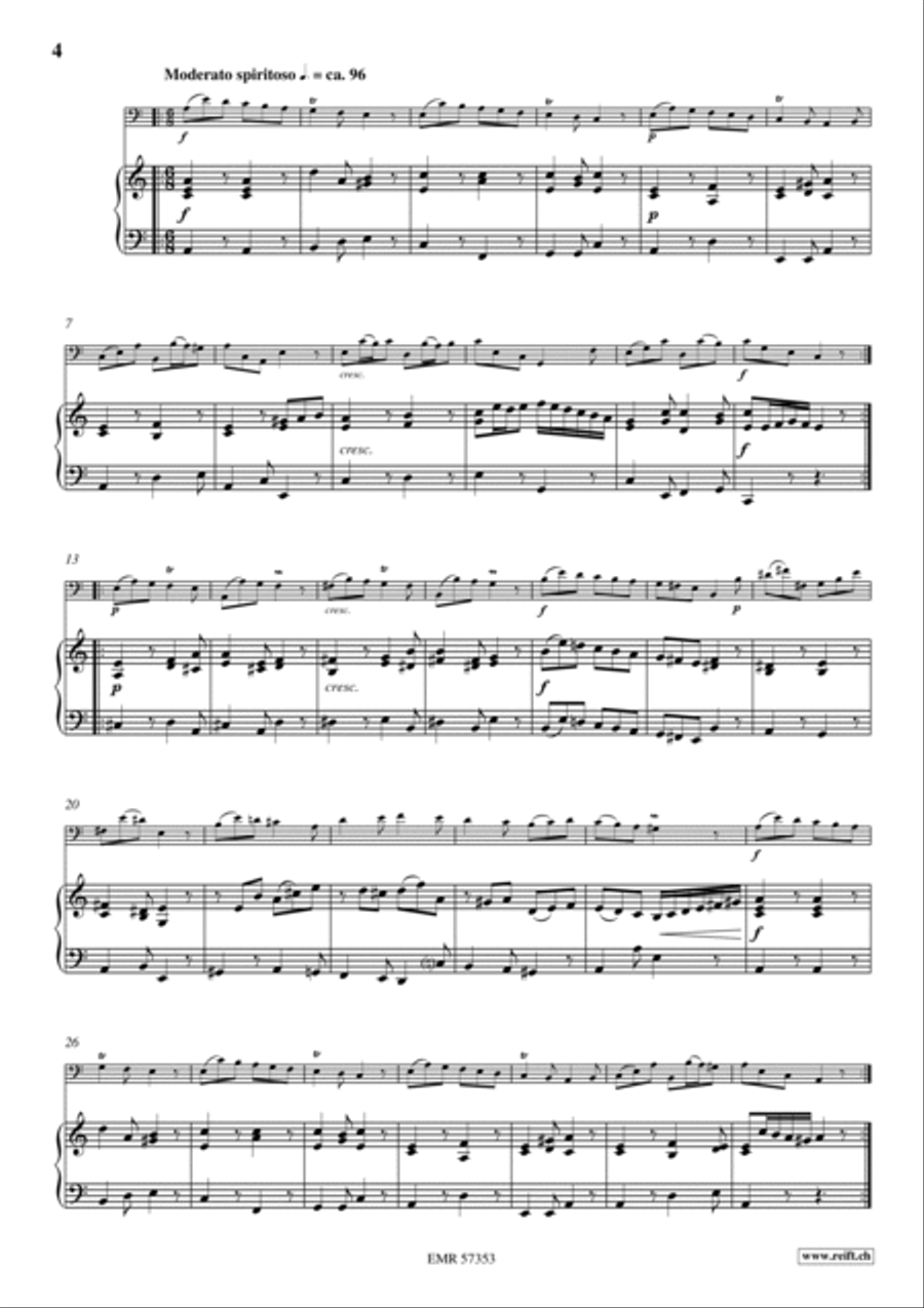 Sonata No. 1 Organ scores gallery preview page 5
