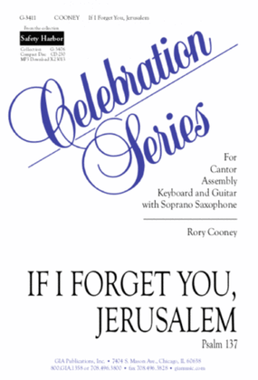 Book cover for If I Forget You, Jerusalem