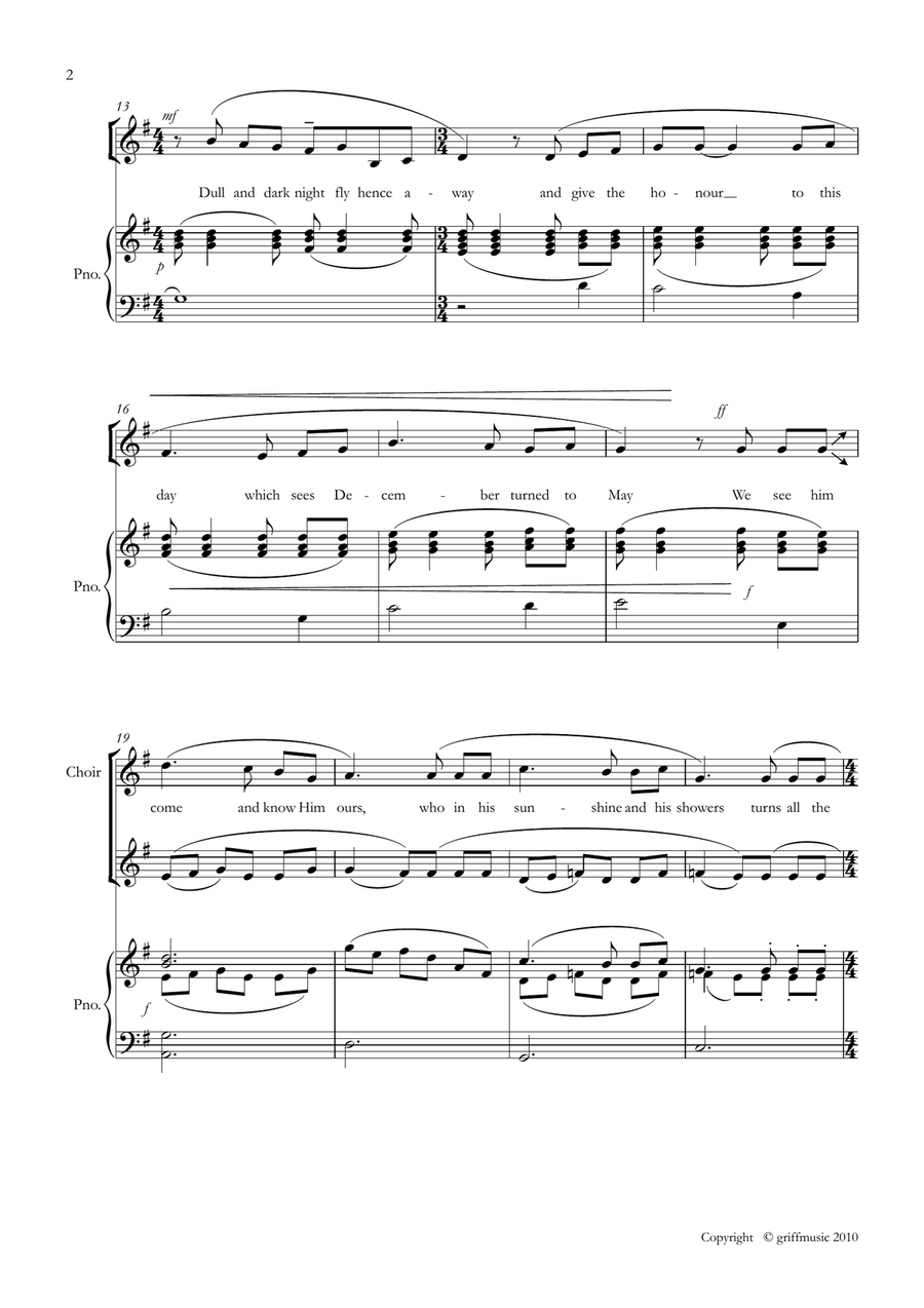 What Sweeter Music What Sweeter Music SA scores gallery preview page 2