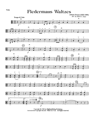 Fledermaus Waltzes: Viola