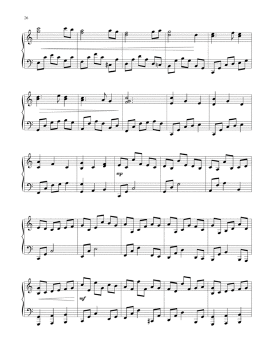 Piano Weavings Volume 2 Piano Solo scores gallery preview page 27