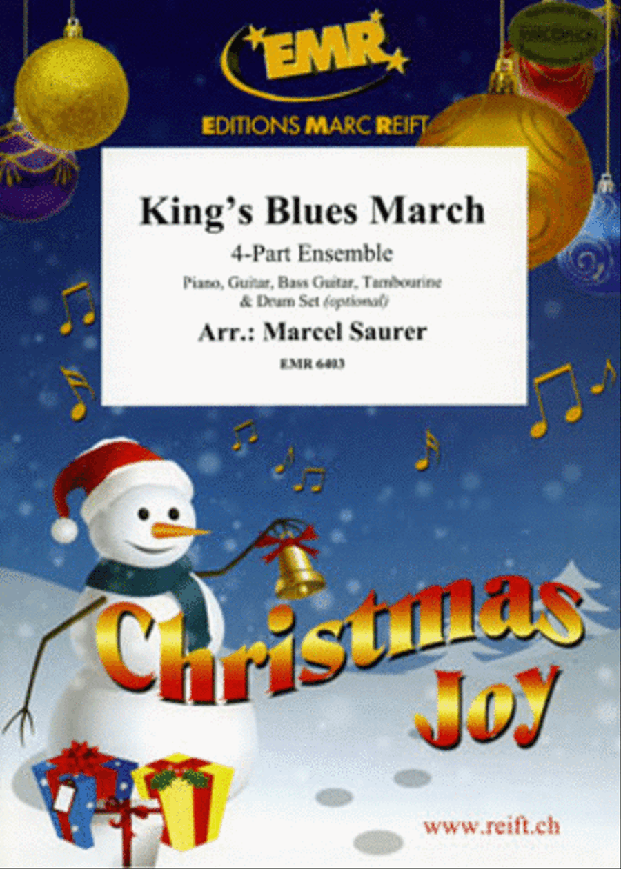 King's Blues March Concert Band scores gallery preview page 1