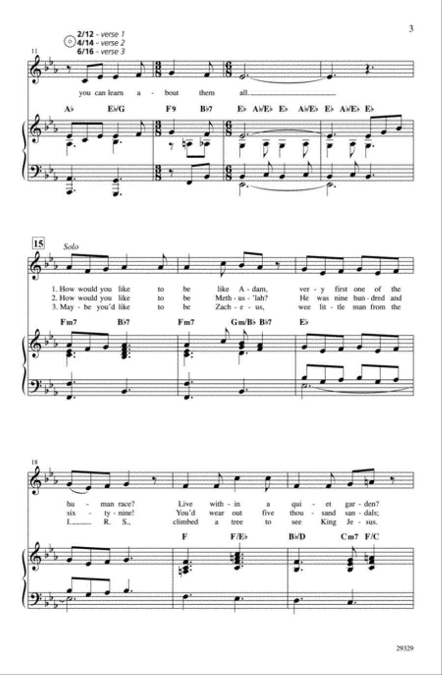 Amazing Stories Unison Choir scores gallery preview page 3