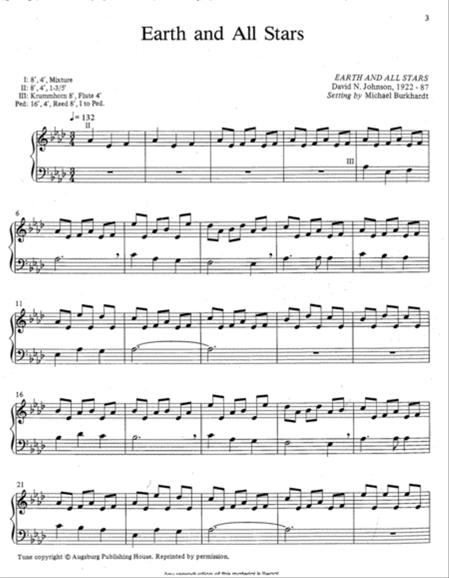 Praise and Thanksgiving, Set 2 Organ scores gallery preview page 2