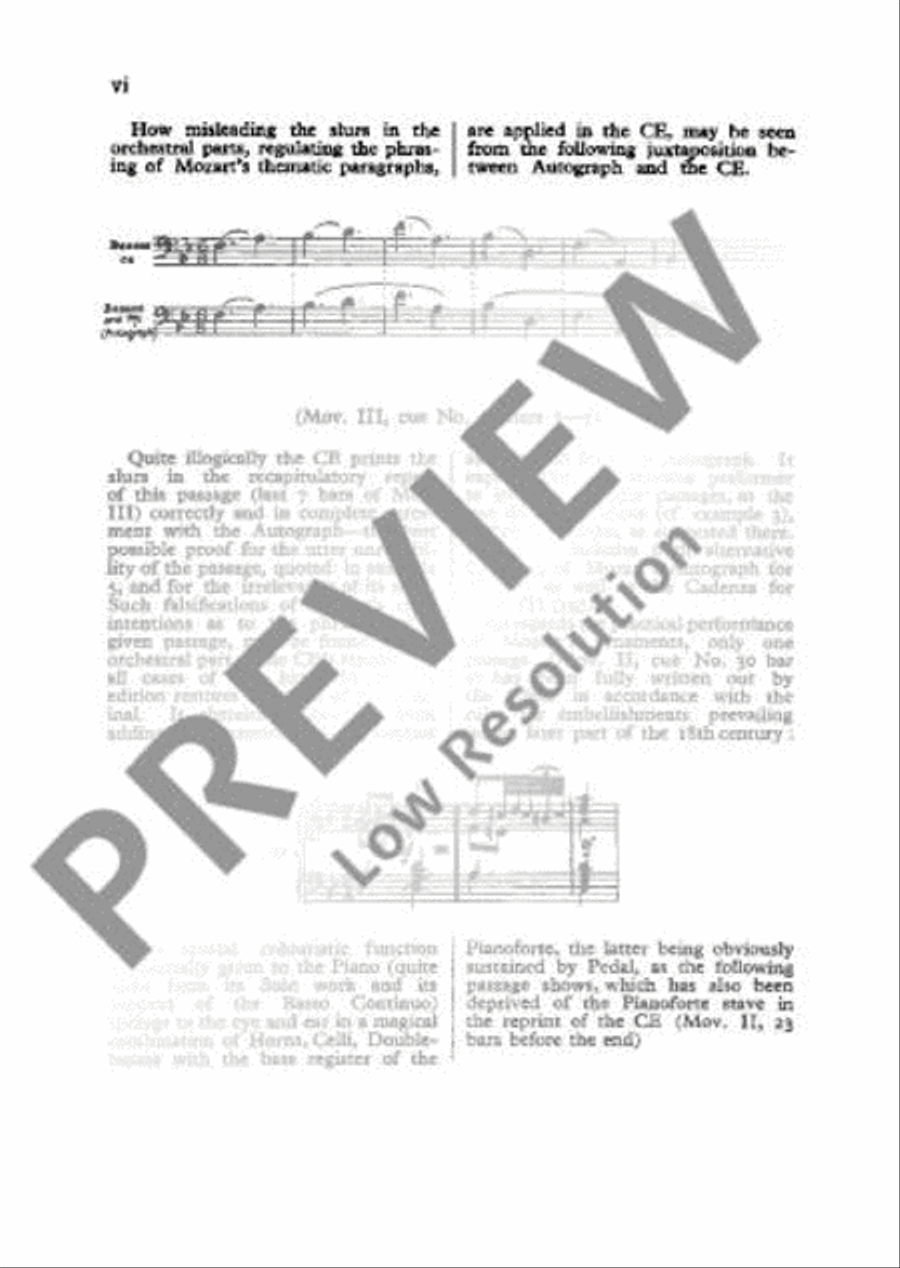 Concerto No. 18 Bb major Orchestra scores gallery preview page 7