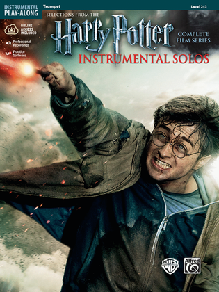 Book cover for Harry Potter Instrumental Solos