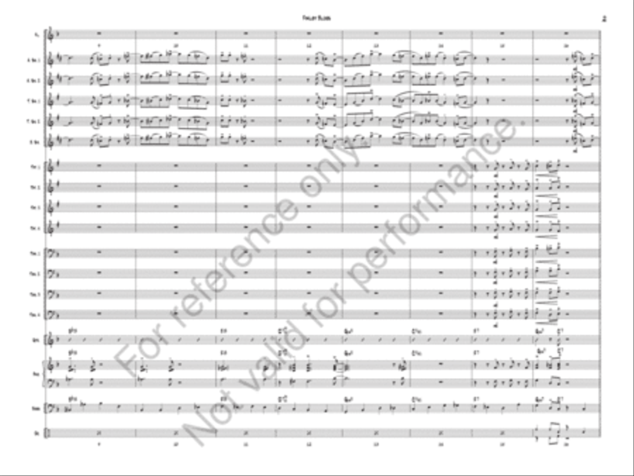 Finley Blues Jazz Ensemble scores gallery preview page 4