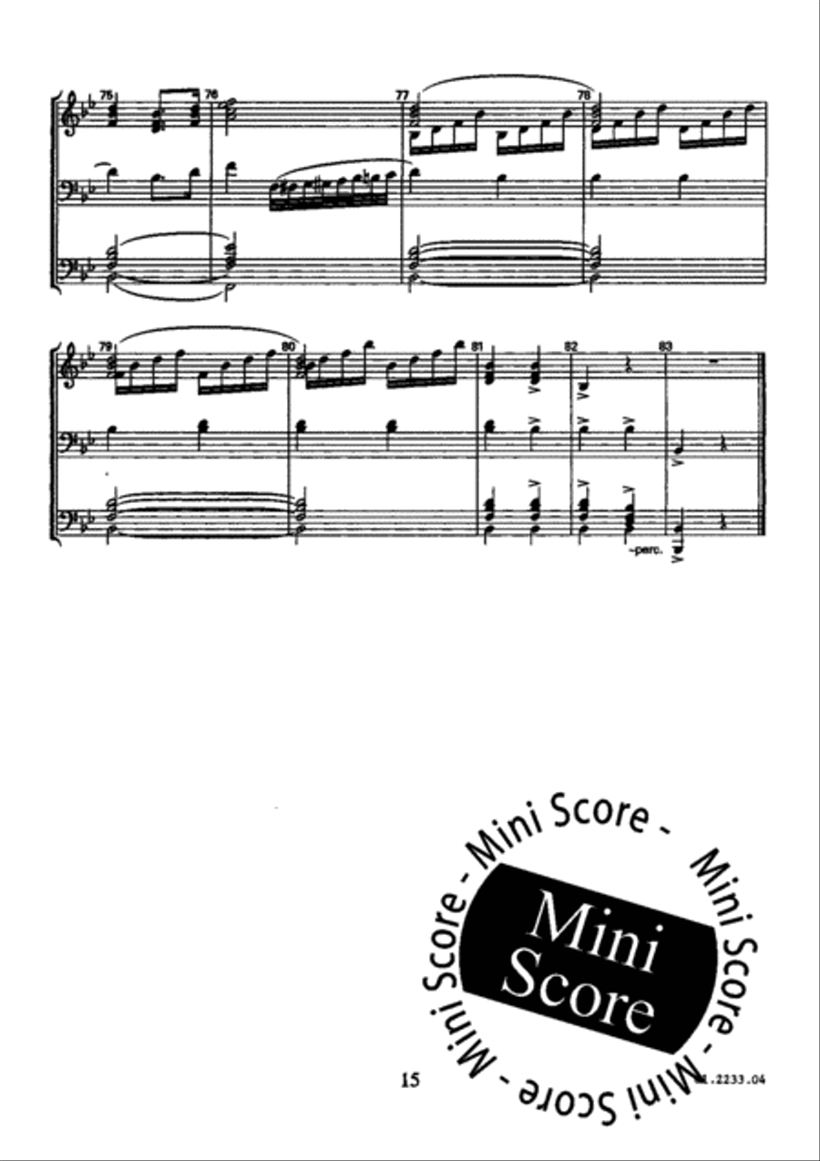 Fruhlingsrauschen Fanfare Band scores gallery preview page 19