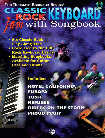 Ultimate Beginner Series Classic Rock Keyboard Jam Pack
