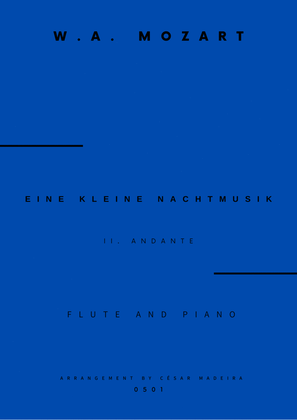 Eine Kleine Nachtmusik (2 mov.) - Flute and Piano (Full Score)