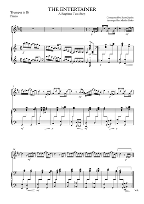 The Entertainer - Scott Joplin - Trumpet and piano