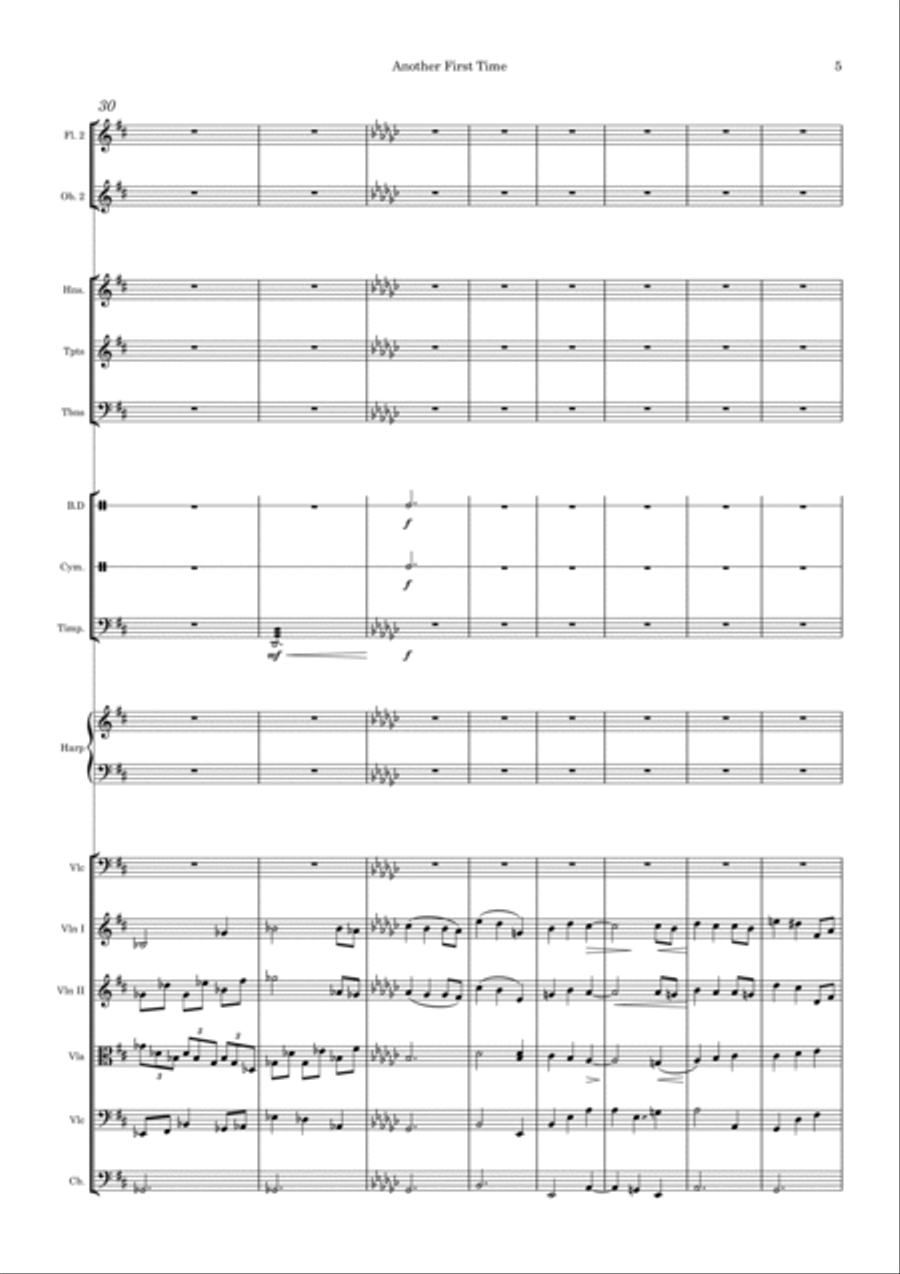 Another First Time Full Orchestra scores gallery preview page 5