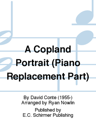 Book cover for A Copland Portrait (Piano Replacement Part)