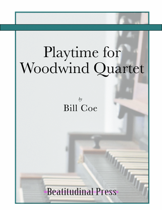 Book cover for Playtime for Woodwind Quartet