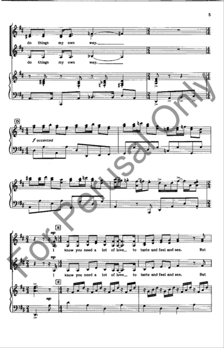 I Didn't Mean It SSA scores gallery preview page 5