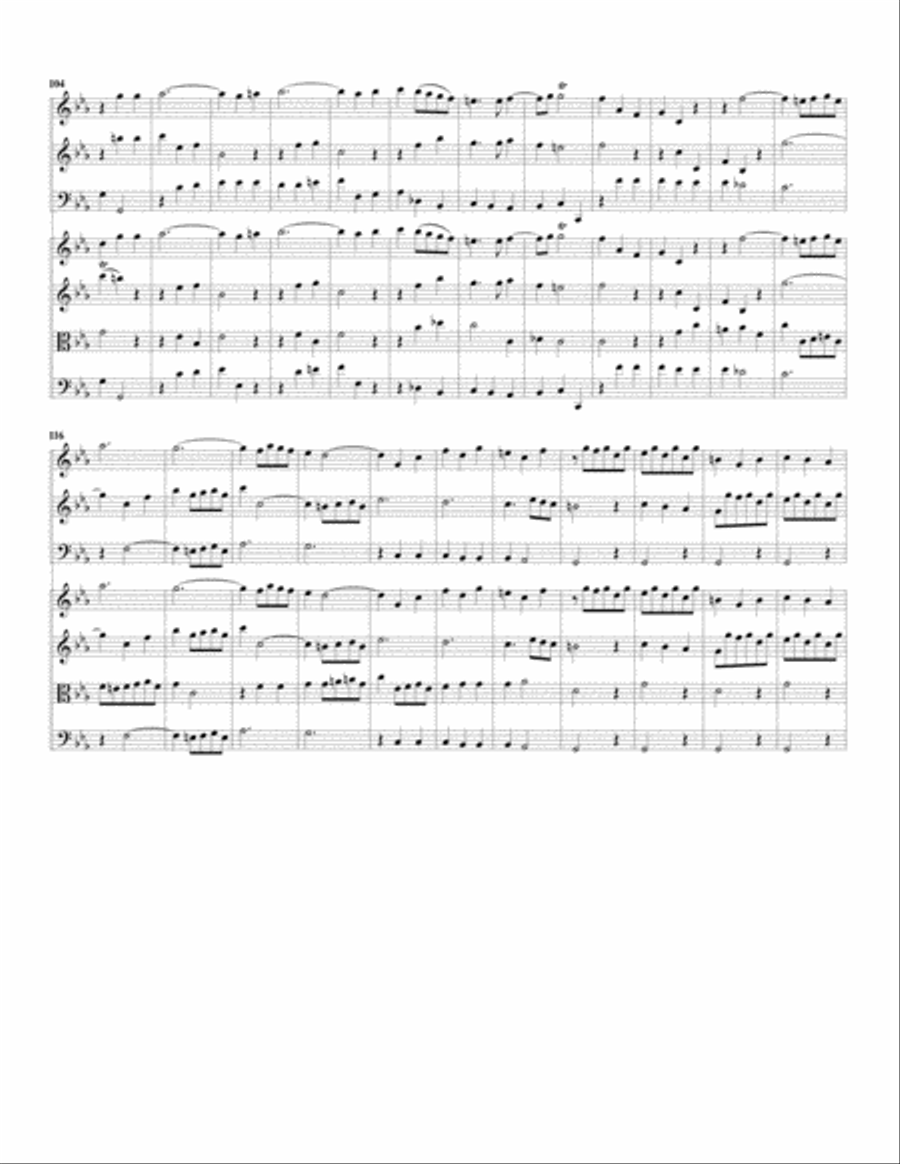 Concerto grosso, Op.6, no.3 (Original) String Trio scores gallery preview page 6