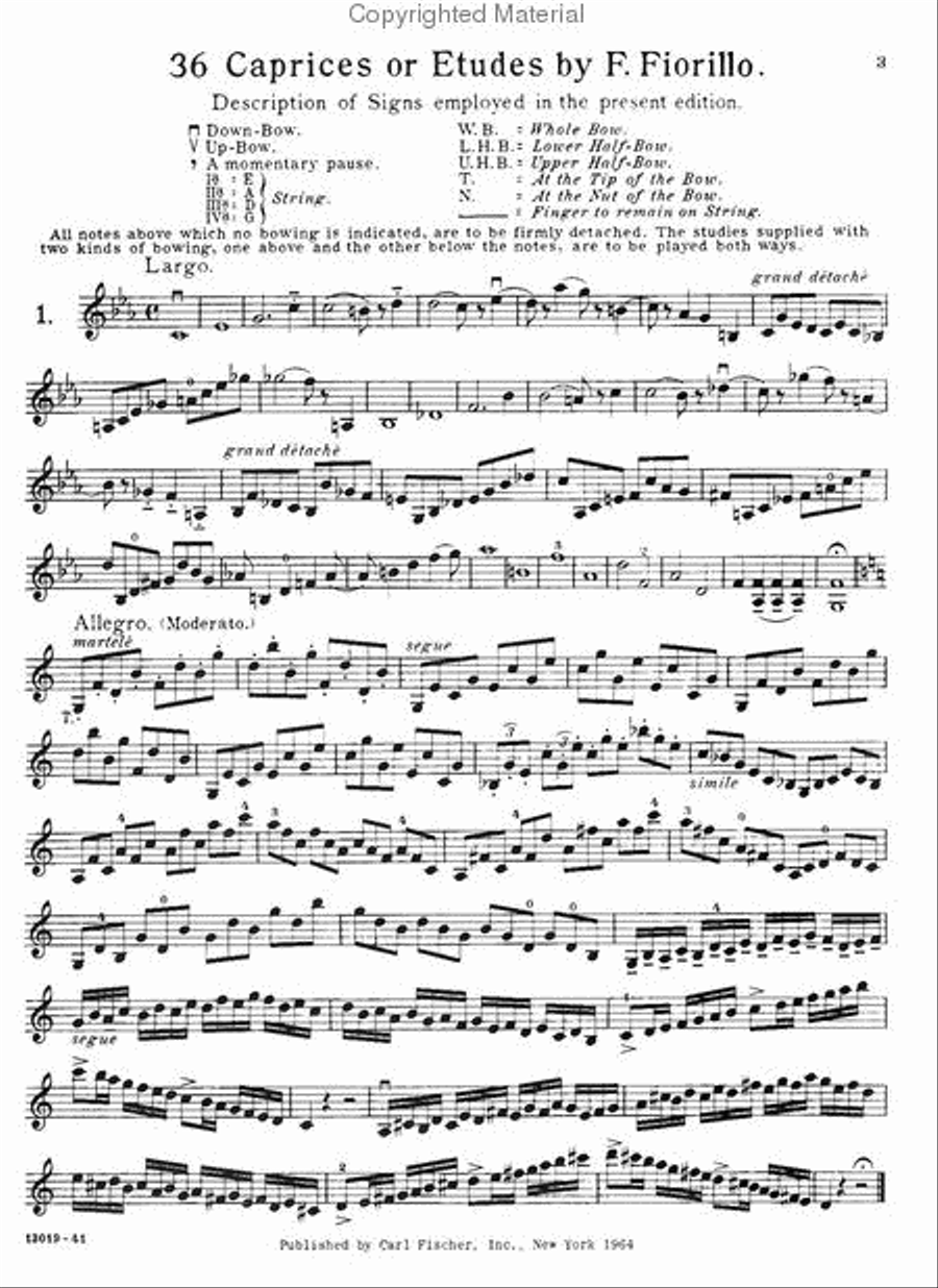 36 Caprices or Etudes 36 Caprices or Etudes Violin scores gallery preview page 2