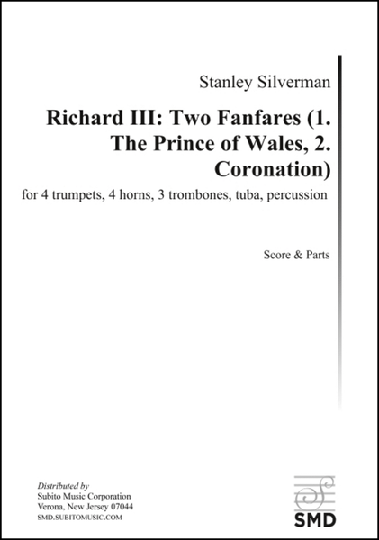 Richard III: Two Fanfares (1. The Prince of Wales, 2. Coronation)
