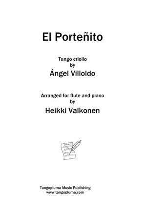 Tango El Porteñito for flute and piano