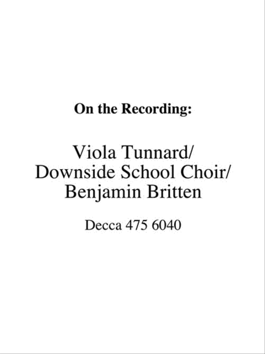 Friday Afternoons, Op. 7 Unison Choir scores gallery preview page 2