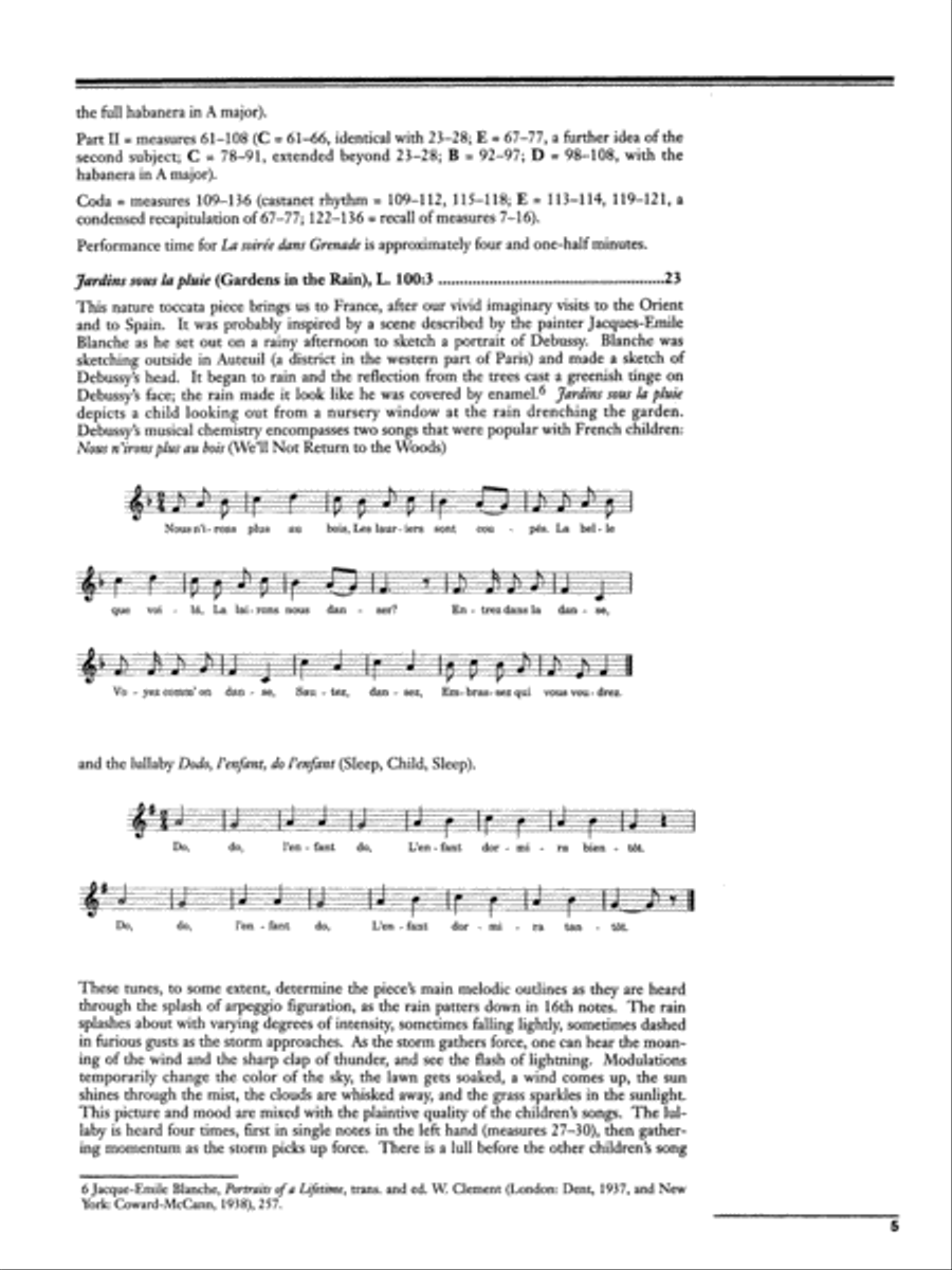 Debussy: Estampes Small Ensemble scores gallery preview page 6