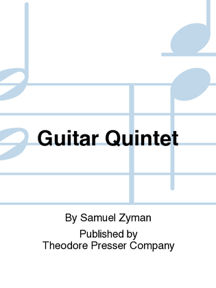 Book cover for Guitar Quintet