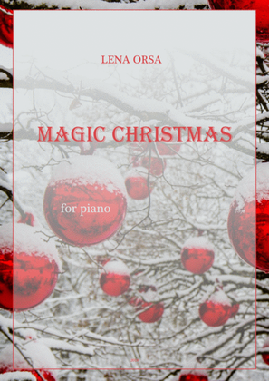 Book cover for Magic Christmas for Piano