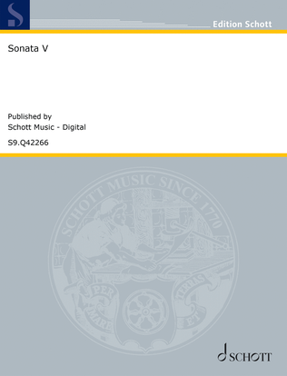 Book cover for Sonata V